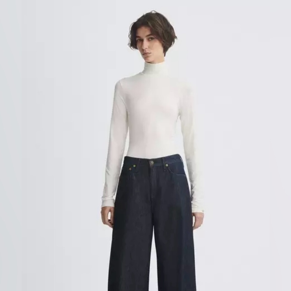 Rag & Bone “Luca” Stretch-Knit Longsleeved Turtle… - image 4